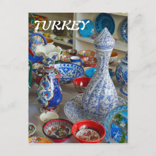 Turkish Ceramics Postcard