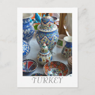 Turkish Ceramics Postcard