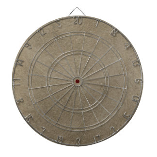 Turkish Coffee Glaze Dartboard