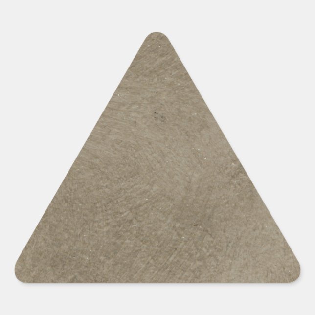 Turkish Coffee Glaze Triangle Sticker (Front)