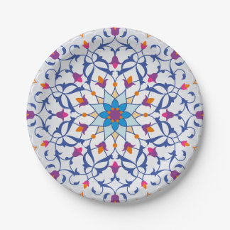 Turkish Design  Paper Plate