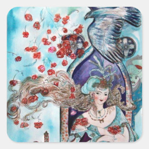 TURKISH FAIRY TAIL SQUARE STICKER