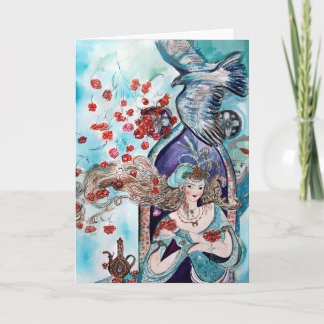 Turkish Fairy Tale Holiday Card (Front)