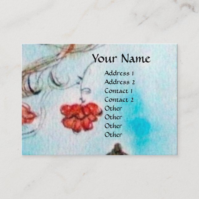 TURKISH FAIRY TALE Oriental Beauty,Fashion,Jewelle Business Card (Front)