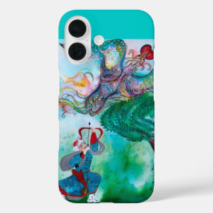 TURKISH FAIRY TALE / PHOENIX AND ARCHER Teal Green iPhone 16 Case