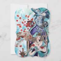 TURKISH FAIRY TALE Teal Blue Gold Sparkles