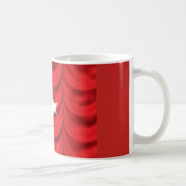 Turkish flag coffee mug (Right)