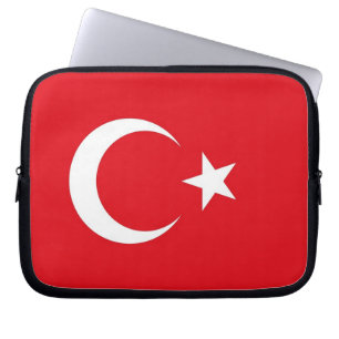 Turkish Flag Laptop Sleeve