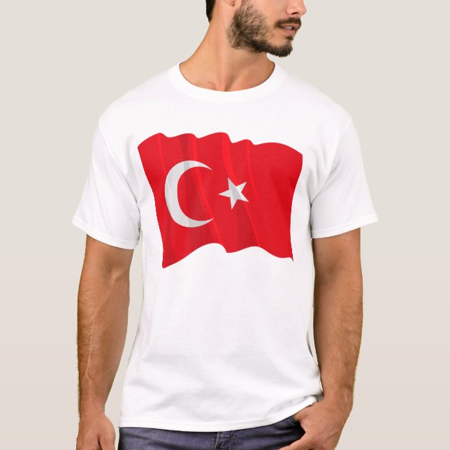 Turkish Flag Mens T-Shirt (Front)