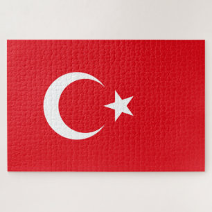 Turkish Flag (Turkey) Jigsaw Puzzle