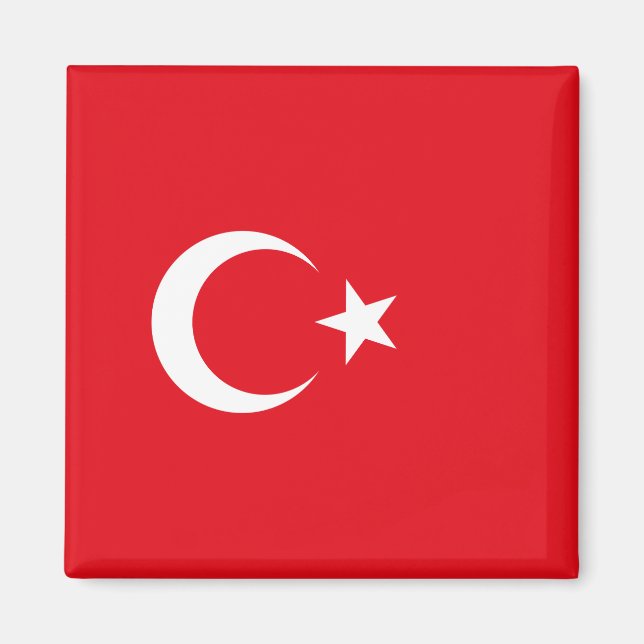 Turkish Flag (Turkey) Magnet (Front)