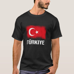 Turkish Flag Turkey  T-Shirt