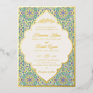 Turkish Geometric Motif Pattern Islamic Wedding 