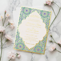Turkish Geometric Motif Pattern Islamic Wedding