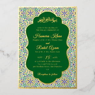 Turkish Geometric Motif Pattern Islamic Wedding