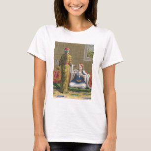 Turkish Girl, having coffee on the sofa, 18th cent T-Shirt