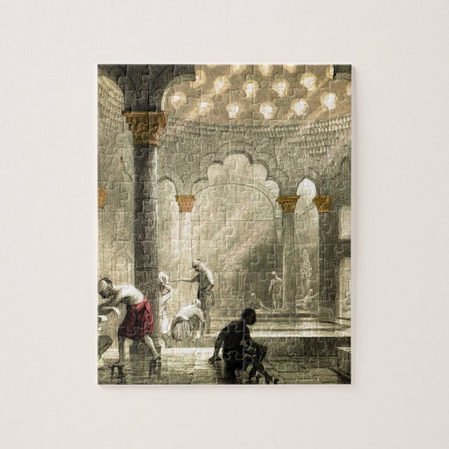 Turkish Hamam Jigsaw Puzzle (Vertical)