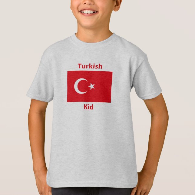 Turkish Kid T-shirt (Front)