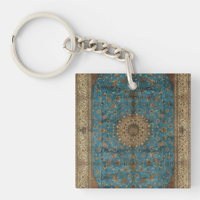 Turkish Kilim Antique Key Ring (Front)