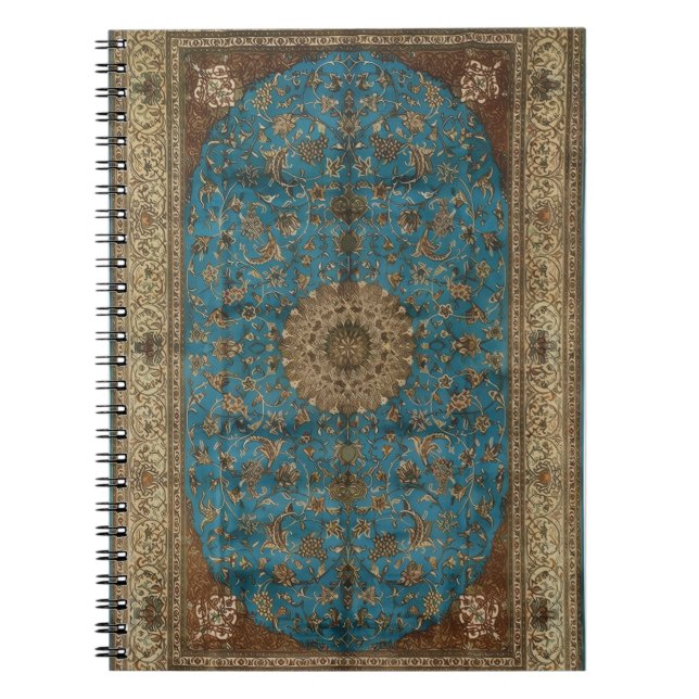 Turkish Kilim Antique Notebook (Front)