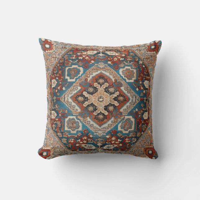Turkish Modern Beautiful Old Pattern Collection Cushion (Front)