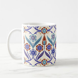 Turkish Mosaic: Colorful Seamless Pattern Coffee Mug