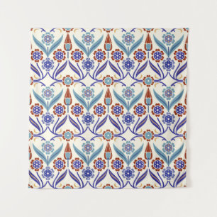 Turkish Mosaic: Colourful Seamless Pattern Tapestry