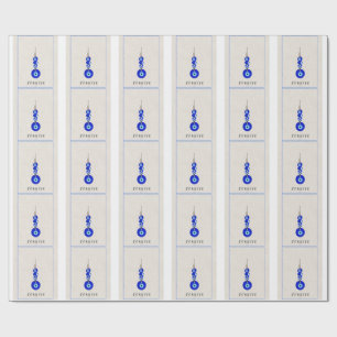 Turkish Nazar Evil Eye Protection Wrapping Paper