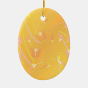 Turkish Poppy Ceramic Tree Decoration