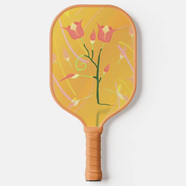 Turkish Poppy Pickleball Paddle (Front)