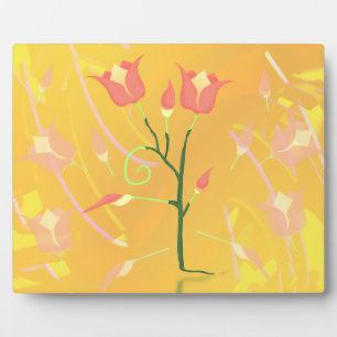 Turkish Poppy Plaque