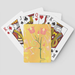 Turkish Poppy Playing Cards