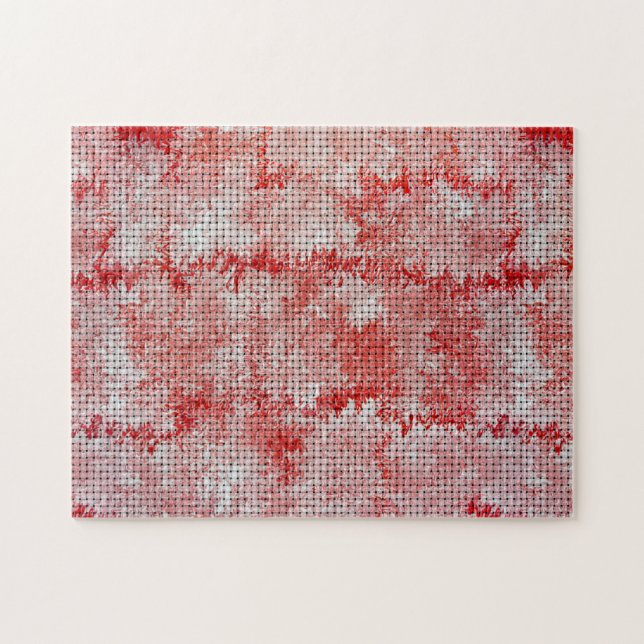 Turkish Rose Weave Pattern Jigsaw Puzzle (Horizontal)