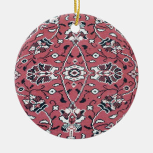 Turkish Rug Ceramic Tree Decoration