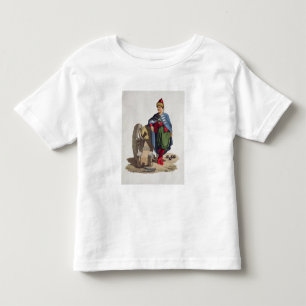 Turkish Soldier, from 'Costumes of the Various Nat Toddler T-Shirt