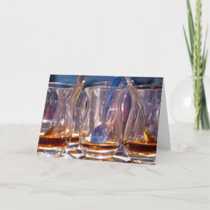 Turkish Tea Glasses Card