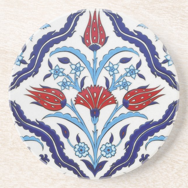 Turkish tile Coaster (Front)