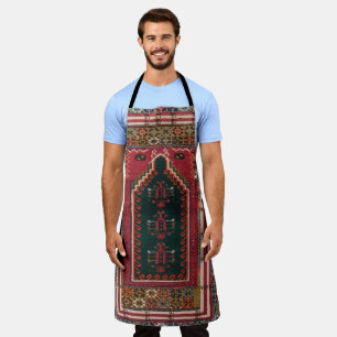 Turkish traditional carpet design apron