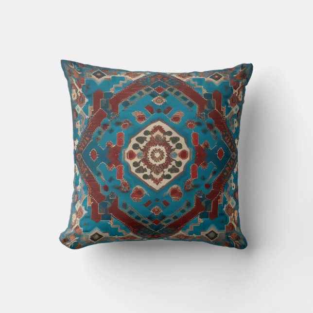 Turkish Trendy Beautiful Old Pattern Collection Cushion (Front)