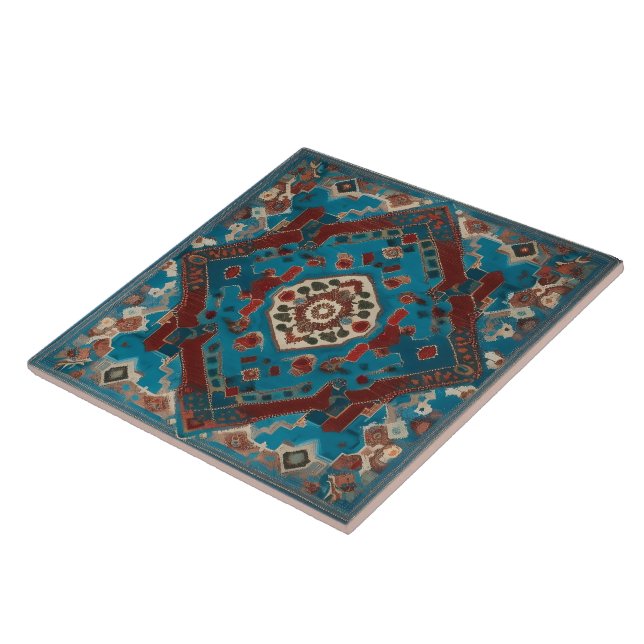Turkish Trendy Beautiful Old Pattern Collection Tile (Side)