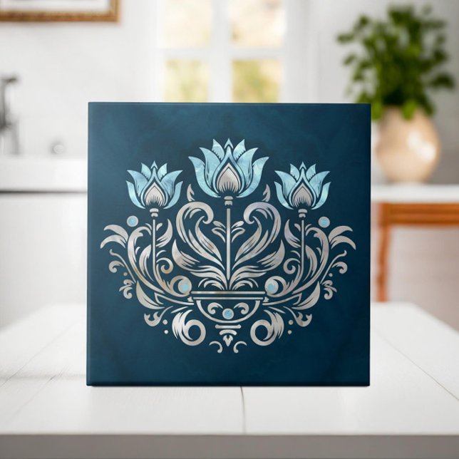 Turkish tulip Ottoman-inspired Tile (Creator Uploaded)