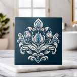 Turkish tulip Ottoman-inspired Tile<br><div class="desc">Turkish tulip Ottoman-inspired</div>