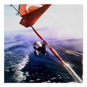 Turkish Vacation Fishing Trip Poster