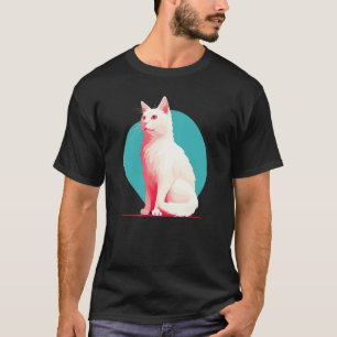 Turkish Van Cat Minimal, Love Cats T-Shirt