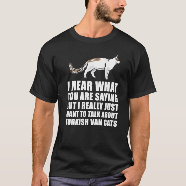 Turkish Van Cat T-Shirt (Front)