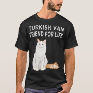 Turkish Van Friend For Life Cat Friendship T-Shirt