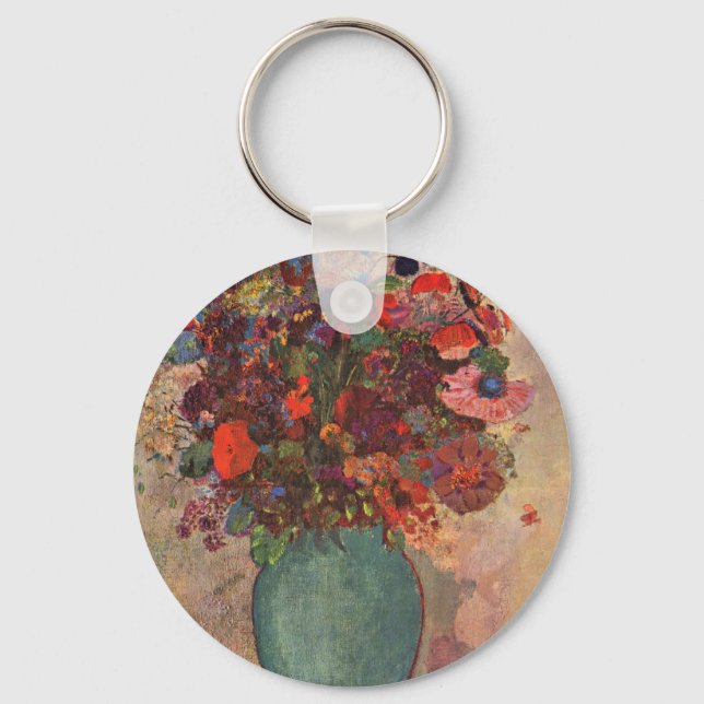 Turkish Vase by Bertrand-Jean Redon Key Ring (Front)