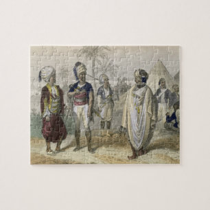 Turkish Volunteers' Camp, from 'Constantinople and Jigsaw Puzzle