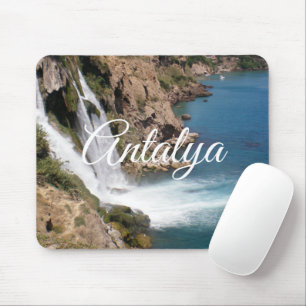 Turkish waterfall Duden in Antalya Mouse Pad