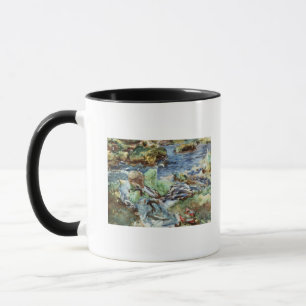 Turkish Woman by a Stream Mug